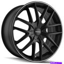 ホイール 4本セット 18x8 Touren 3260 TR60 5x100/5x114.3 40マットブラック機械加工ホイールリムセット(4)7 18x8 Touren 3260 TR60 5x100/5x114.3 40 Matte Black Machined Wheels Rims Set(4) 7(2)