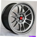 ホイール 4本セット 18x8.5/18x9.5 aodhan ah07 ah7 5x114.3 35/30ハイパーブラックホイールリムセット(4)73.1 1...