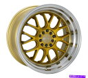 ホイール 4本セット 18x10.5 F1R F21 V2 5x100/5x114.3 40マシンゴールドポーランドリップホイールリムセット(4) 18x10....