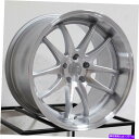 ホイール 4本セット 19x9.5 aodhan ds02 ds2 5x114.3 22銀機械加工ホイールリムセット(4)73.1 19x9.5 Aodhan ...