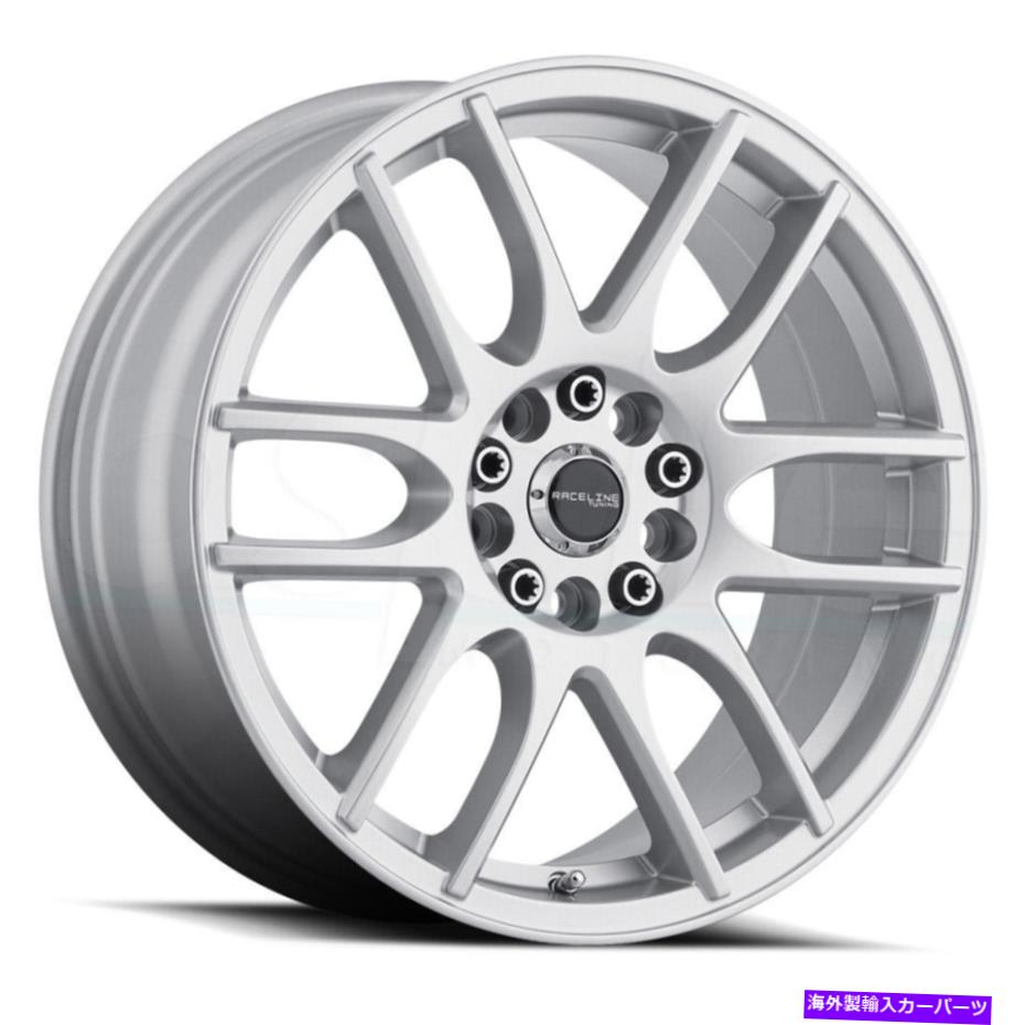 18x7.5 Raceline 141S Mystique 5x112/5x120 42 Silver Wheels Rims Set(4) 74.1カテゴリホイール　4本セット状態新品メーカー車種発送詳細全国一律 送料無料 （※北海道、沖縄、離島は省く）商品詳細輸入商品の為、英語表記となります。Condition: NewBrand: RacelineManufacturer Part Number: 141S-87591+42Rim Diameter: 18Rim Width: 7.5Bolt Pattern: 5x120Offset: 42Quantity: 4Color: SilverWheel Material: AluminumHub Bore: 74.1 mmWheel Construction: One Piece CastModel: 141S MystiqueBackspacing: 5.75 inCompatible Fastener Seat Type: Conical SeatManufacturer Warranty: 1 Year《ご注文前にご確認ください》■海外輸入品の為、NC・NRでお願い致します。■取り付け説明書は基本的に付属しておりません。お取付に関しましては専門の業者様とご相談お願いいたします。■通常2〜4週間でのお届けを予定をしておりますが、天候、通関、国際事情により輸送便の遅延が発生する可能性や、仕入・輸送費高騰や通関診査追加等による価格のご相談の可能性もございますことご了承いただいております。■海外メーカーの注文状況次第では在庫切れの場合もございます。その場合は弊社都合にてキャンセルとなります。■配送遅延、商品違い等によってお客様に追加料金が発生した場合や取付け時に必要な加工費や追加部品等の、商品代金以外の弊社へのご請求には一切応じかねます。■弊社は海外パーツの輸入販売業のため、製品のお取り付けや加工についてのサポートは行っておりません。専門店様と解決をお願いしております。■大型商品に関しましては、配送会社の規定により個人宅への配送が困難な場合がございます。その場合は、会社や倉庫、最寄りの営業所での受け取りをお願いする場合がございます。■輸入消費税が追加課税される場合もございます。その場合はお客様側で輸入業者へ輸入消費税のお支払いのご負担をお願いする場合がございます。■商品説明文中に英語にて”保証”関する記載があっても適応はされませんのでご了承ください。■海外倉庫から到着した製品を、再度国内で検品を行い、日本郵便または佐川急便にて発送となります。■初期不良の場合は商品到着後7日以内にご連絡下さいませ。■輸入商品のためイメージ違いやご注文間違い当のお客様都合ご返品はお断りをさせていただいておりますが、弊社条件を満たしている場合はご購入金額の30％の手数料を頂いた場合に限りご返品をお受けできる場合もございます。(ご注文と同時に商品のお取り寄せが開始するため)（30％の内訳は、海外返送費用・関税・消費全負担分となります）■USパーツの輸入代行も行っておりますので、ショップに掲載されていない商品でもお探しする事が可能です。お気軽にお問い合わせ下さいませ。[輸入お取り寄せ品においてのご返品制度・保証制度等、弊社販売条件ページに詳細の記載がございますのでご覧くださいませ]&nbsp;