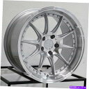 ホイール 4本セット 19x9.5 aodhan ds07 ds7 5x114.3 22銀機械加工ホイールリムセット(4)73.1 19x9.5 Aodhan ...