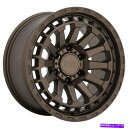ホイール 4本セット 17x8.5ブラックサイロイド6x5.5/6x139.7 -18ブロンズホイールリムセット(4)112.1 17x8.5 Black Rh...