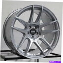 ホイール 4本セット 18x9.5/18x10.5 ESR CS08 CS8 5x114.3 22/30ハイパーシルバーホイールリムセット(4)72.56 18...