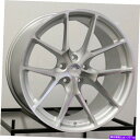 ホイール　4本セット 19x8.5 aodhan aff7 5x120 35銀機械加工ホイールリムセット（4）72.6合金 19x8.5 Aodhan AFF7 5x120 35 Silver Machined Wheels Rims Set(4) 72.6 Alloy