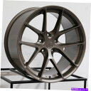 ホイール 4本セット 19x8.5 aodhan aff7 5x112 35ブロンズホイールリムセット(4)66.6 19x8.5 Aodhan AFF7 5x112 35 Bronze Wheels Rims Set(4) 66.6(2)
