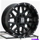 ホイール 4本セット 18x9 XD XD820グレネード8x6.5/8x165.1 -12サテンブラックホイールリムセット(4)125.1すべて 18x9 X...