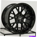 ホイール 4本セット 18x9.5 ESR CS11カスタム5x112 22グロスブラックホイールリムセット(4)72.6 18x9.5 ESR CS11 Cu...