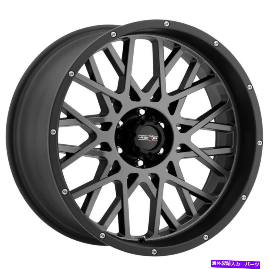 20x9 Vision 412 Rocker 5x5.5/5x139.7 12 Gunmetal Black Lip Wheels Rims Set(4) 10カテゴリホイール　4本セット状態新品メーカー車種発送詳細全国一律 送料無料 （※北海道、沖縄、離島は省く）商品詳細輸入商品の為、英語表記となります。Condition: NewBrand: VisionManufacturer Part Number: 412-2985ABL12Rim Diameter: 20Rim Width: 9Bolt Pattern: 5x139.7Offset: 12Quantity: 4Color: Gunmetal Black LipWheel Material: AluminumHub Bore: 108 mmWheel Construction: One Piece CastModel: 412 RockerBackspacing: 5.25 inCompatible Fastener Seat Type: Conical SeatManufacturer Warranty: 1 YearUPC: 886821185993《ご注文前にご確認ください》■海外輸入品の為、NC・NRでお願い致します。■取り付け説明書は基本的に付属しておりません。お取付に関しましては専門の業者様とご相談お願いいたします。■通常2〜4週間でのお届けを予定をしておりますが、天候、通関、国際事情により輸送便の遅延が発生する可能性や、仕入・輸送費高騰や通関診査追加等による価格のご相談の可能性もございますことご了承いただいております。■海外メーカーの注文状況次第では在庫切れの場合もございます。その場合は弊社都合にてキャンセルとなります。■配送遅延、商品違い等によってお客様に追加料金が発生した場合や取付け時に必要な加工費や追加部品等の、商品代金以外の弊社へのご請求には一切応じかねます。■弊社は海外パーツの輸入販売業のため、製品のお取り付けや加工についてのサポートは行っておりません。専門店様と解決をお願いしております。■大型商品に関しましては、配送会社の規定により個人宅への配送が困難な場合がございます。その場合は、会社や倉庫、最寄りの営業所での受け取りをお願いする場合がございます。■輸入消費税が追加課税される場合もございます。その場合はお客様側で輸入業者へ輸入消費税のお支払いのご負担をお願いする場合がございます。■商品説明文中に英語にて”保証”関する記載があっても適応はされませんのでご了承ください。■海外倉庫から到着した製品を、再度国内で検品を行い、日本郵便または佐川急便にて発送となります。■初期不良の場合は商品到着後7日以内にご連絡下さいませ。■輸入商品のためイメージ違いやご注文間違い当のお客様都合ご返品はお断りをさせていただいておりますが、弊社条件を満たしている場合はご購入金額の30％の手数料を頂いた場合に限りご返品をお受けできる場合もございます。(ご注文と同時に商品のお取り寄せが開始するため)（30％の内訳は、海外返送費用・関税・消費全負担分となります）■USパーツの輸入代行も行っておりますので、ショップに掲載されていない商品でもお探しする事が可能です。お気軽にお問い合わせ下さいませ。[輸入お取り寄せ品においてのご返品制度・保証制度等、弊社販売条件ページに詳細の記載がございますのでご覧くださいませ]&nbsp;