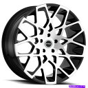 ホイール 4本セット 22x9.5 Strada S59 Buca 5x115 15ブラックマシンホイールリムセット(4)72.6 22x9.5 Strada ...