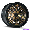 ホイール 4本セット 20x9メイヘム8301フラットアイアン6x135 0ブラックブロンズホイールリムセット(4)87.1 20x9 Mayhem 8301 ...