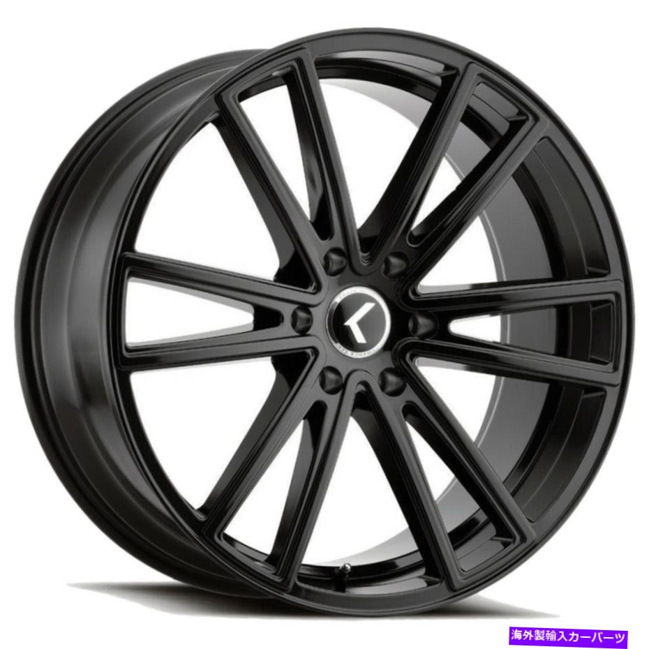 20x8.5 Kraze KR190 Lusso 5x115 38 Gloss Black Wheels Rims Set(4) 72.62カテゴリホイール　4本セット状態新品メーカー車種発送詳細全国一律 送料無料 （※北海道、沖縄、離島は省く）商品詳細輸入商品の為、英語表記となります。Condition: NewBrand: KrazeManufacturer Part Number: KR190-2864GB38Rim Diameter: 20Rim Width: 8.5Bolt Pattern: 5x115Offset: 38Quantity: 4Color: Gloss BlackWheel Material: AluminumHub Bore: 72.62 mmWheel Construction: One Piece CastModel: KR190 LussoBackspacing: 6 inCompatible Fastener Seat Type: Conical SeatManufacturer Warranty: 1 YearUPC: 729419153717《ご注文前にご確認ください》■海外輸入品の為、NC・NRでお願い致します。■取り付け説明書は基本的に付属しておりません。お取付に関しましては専門の業者様とご相談お願いいたします。■通常2〜4週間でのお届けを予定をしておりますが、天候、通関、国際事情により輸送便の遅延が発生する可能性や、仕入・輸送費高騰や通関診査追加等による価格のご相談の可能性もございますことご了承いただいております。■海外メーカーの注文状況次第では在庫切れの場合もございます。その場合は弊社都合にてキャンセルとなります。■配送遅延、商品違い等によってお客様に追加料金が発生した場合や取付け時に必要な加工費や追加部品等の、商品代金以外の弊社へのご請求には一切応じかねます。■弊社は海外パーツの輸入販売業のため、製品のお取り付けや加工についてのサポートは行っておりません。専門店様と解決をお願いしております。■大型商品に関しましては、配送会社の規定により個人宅への配送が困難な場合がございます。その場合は、会社や倉庫、最寄りの営業所での受け取りをお願いする場合がございます。■輸入消費税が追加課税される場合もございます。その場合はお客様側で輸入業者へ輸入消費税のお支払いのご負担をお願いする場合がございます。■商品説明文中に英語にて”保証”関する記載があっても適応はされませんのでご了承ください。■海外倉庫から到着した製品を、再度国内で検品を行い、日本郵便または佐川急便にて発送となります。■初期不良の場合は商品到着後7日以内にご連絡下さいませ。■輸入商品のためイメージ違いやご注文間違い当のお客様都合ご返品はお断りをさせていただいておりますが、弊社条件を満たしている場合はご購入金額の30％の手数料を頂いた場合に限りご返品をお受けできる場合もございます。(ご注文と同時に商品のお取り寄せが開始するため)（30％の内訳は、海外返送費用・関税・消費全負担分となります）■USパーツの輸入代行も行っておりますので、ショップに掲載されていない商品でもお探しする事が可能です。お気軽にお問い合わせ下さいませ。[輸入お取り寄せ品においてのご返品制度・保証制度等、弊社販売条件ページに詳細の記載がございますのでご覧くださいませ]&nbsp;