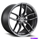 ホイール 4本セット 18x8ニッチM204 Vosso 5x114.3 30ガンメタルホイールリムセット(4)72.56 18x8 Niche M204 Vo...