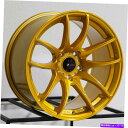 ホイール 4本セット 19x8.5/19x9.5 VORS TR4 5x112 35/35キャンディゴールドホイールリムセット(4)73.1 19x8.5/19...
