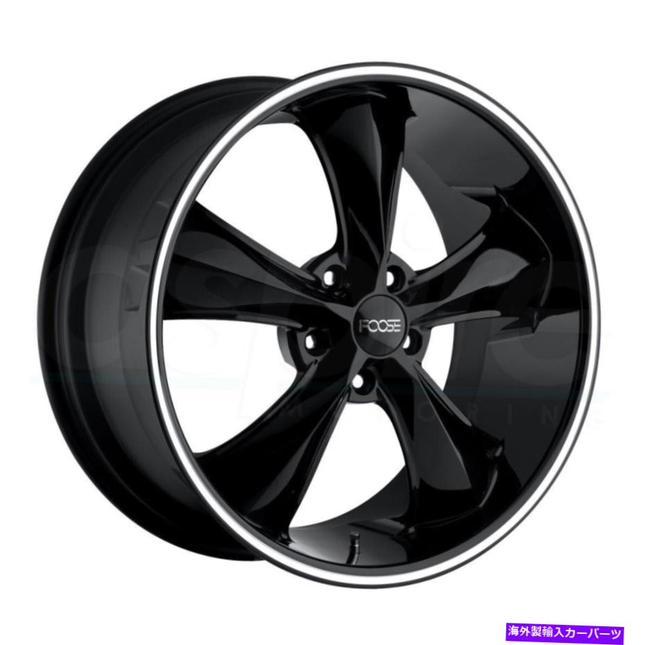 ホイール　4本セット 18x8.5 Foose F104 Legend 5x114.3 34 Gloss Black Wheels Rims set（4）72.56 18x8.5 Foose F104 Legend 5x114.3 34 Gloss Black Wheels Rims Set(4) 72.56