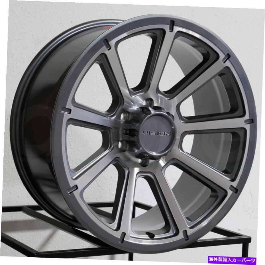 20x9 Vision 353 Turbine 5x150 12 Gunmetal Machined Wheels Rims Set(4) 110.2カテゴリホイール　4本セット状態新品メーカー車種発送詳細全国一律 送料無料 （※北海道、沖縄、離島は省く）商品詳細輸入商品の為、英語表記となります。Condition: NewBrand: VisionManufacturer Part Number: 353-2950GMMF12Rim Diameter: 20Rim Width: 9Bolt Pattern: 5x150Offset: 12Quantity: 4Color: Gunmetal MachinedWheel Material: AluminumHub Bore: 110.2 mmWheel Construction: One Piece CastModel: 353 TurbineBackspacing: 5.25 inCompatible Fastener Seat Type: Conical SeatManufacturer Warranty: 1 YearUPC: 886821207497《ご注文前にご確認ください》■海外輸入品の為、NC・NRでお願い致します。■取り付け説明書は基本的に付属しておりません。お取付に関しましては専門の業者様とご相談お願いいたします。■通常2〜4週間でのお届けを予定をしておりますが、天候、通関、国際事情により輸送便の遅延が発生する可能性や、仕入・輸送費高騰や通関診査追加等による価格のご相談の可能性もございますことご了承いただいております。■海外メーカーの注文状況次第では在庫切れの場合もございます。その場合は弊社都合にてキャンセルとなります。■配送遅延、商品違い等によってお客様に追加料金が発生した場合や取付け時に必要な加工費や追加部品等の、商品代金以外の弊社へのご請求には一切応じかねます。■弊社は海外パーツの輸入販売業のため、製品のお取り付けや加工についてのサポートは行っておりません。専門店様と解決をお願いしております。■大型商品に関しましては、配送会社の規定により個人宅への配送が困難な場合がございます。その場合は、会社や倉庫、最寄りの営業所での受け取りをお願いする場合がございます。■輸入消費税が追加課税される場合もございます。その場合はお客様側で輸入業者へ輸入消費税のお支払いのご負担をお願いする場合がございます。■商品説明文中に英語にて”保証”関する記載があっても適応はされませんのでご了承ください。■海外倉庫から到着した製品を、再度国内で検品を行い、日本郵便または佐川急便にて発送となります。■初期不良の場合は商品到着後7日以内にご連絡下さいませ。■輸入商品のためイメージ違いやご注文間違い当のお客様都合ご返品はお断りをさせていただいておりますが、弊社条件を満たしている場合はご購入金額の30％の手数料を頂いた場合に限りご返品をお受けできる場合もございます。(ご注文と同時に商品のお取り寄せが開始するため)（30％の内訳は、海外返送費用・関税・消費全負担分となります）■USパーツの輸入代行も行っておりますので、ショップに掲載されていない商品でもお探しする事が可能です。お気軽にお問い合わせ下さいませ。[輸入お取り寄せ品においてのご返品制度・保証制度等、弊社販売条件ページに詳細の記載がございますのでご覧くださいませ]&nbsp;