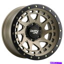ホイール 4本セット 17x9 Dirty Life 9311 Enigma Pro 6x5.5/6x139.7 -38ゴールドブラックホイールリムセット(4)...