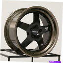 ホイール 4本セット 18x9.5 Klutch SL5 5x120 35ブラックブロンズリップホイールリムセット(4)73.1 18x9.5 Klutch S...