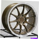 ホイール 4本セット 19x9.5 Aodhan DS07 DS7 Custom 5x112 15ブロンズホイールリムセット(4)73.1 19x9.5 Aod...