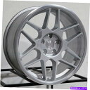 ホイール 4本セット 18x8.5 3SDM 0.09 5x114.3 42シルバーホイールリムセット（4）73.1 18x8.5 3SDM 0.09 5x114.3 42 Silver Wheels Rims Set(4) 73.1