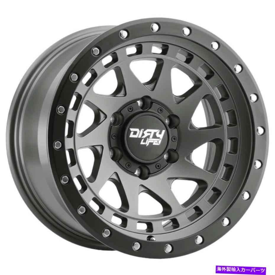 ۥ롡4ܥå 17x9 Dirty Life 9311 Enigma Pro 5x5/5x127 -38եȥ֥åۥॻåȡ4 17x9 Dirty Life 9311 Enigma Pro 5x5/5x127 -38 Graphite Black Wheels Rims Set(4)