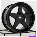 ホイール 4本セット 18x9.5 ESR CR5 5x114.3 15ブラックホイールリムセット(4)72.56 18x9.5 ESR CR5 5x114.3...