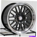 ホイール 4本セット XXR 531 17x8 4x100/4x114.3 25 Chromium Black MLホイール(4)73.1 17