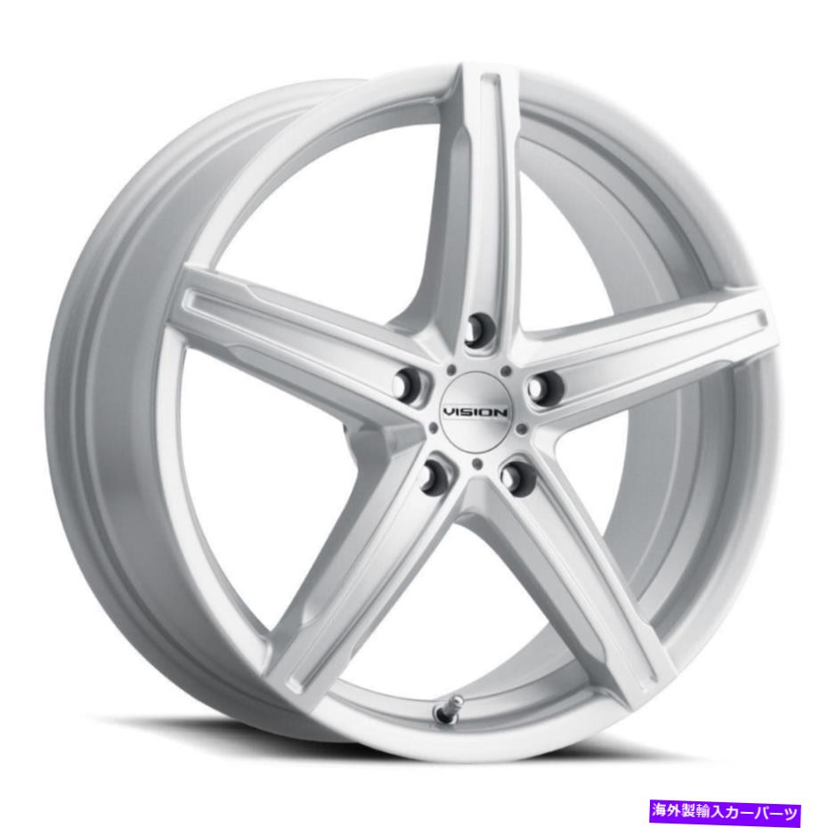 ホイール　4本セット ビジョン469ブースト17x7 5x114.3 38シルバーホイール（4）73.1 17 