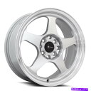 ホイール 4本セット VORS SP1 16x7 4x108 38シルバー機械加工ホイール(4)73.1 16インチリム Vors SP1 16x7 4x108...