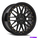 ホイール　4本セット VORS VR8 18X8 5X115 35グロスブラックホイール（4）73.1 18インチリム Vors VR8 18x8 5x115 35 Gloss Black Wheels(4) 73.1 18