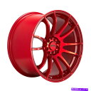 ホイール 4本セット F1R F107 18x8.5 5x100/5x114.3 33キャンディレッドホイール(4)18インチリム F1R F107 18x8....
