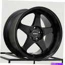 ホイール 4本セット avid1 av42 18x8.5/18x9.5 5x114.3 35/35マットブラックホイール(4)73.1 18