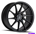 ホイール 4本セット Aodhan AH09 AH9 18x8.5/18x9.5 5x114.3 35/35マットブラックホイール(4)73.1 18