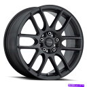 ホイール 4本セット Raceline 141b Mystique 18x7.5 5x108/5x114.3 42ブラックホイール(4)72.62 18