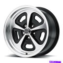 ホイール 4本セット アメリカンレーシングVN501 500モノキャスト17x7/17x8 5x4.75/5x120.65 0/0ブラックマシン American Racing VN501 500 Mono Cast 17x7/17x8 5x4.75/5x120.65 0/0 Black Machine(2)