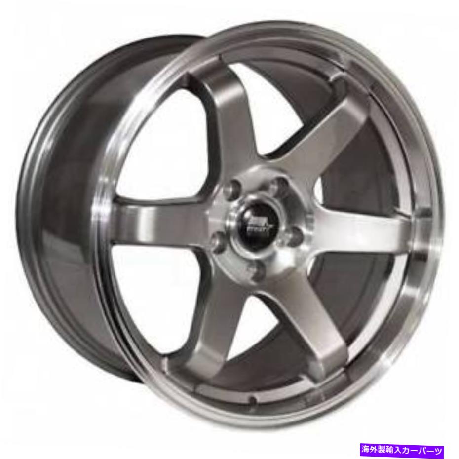 ホイール　4本セット MST MT01 18x9.5 5x114.3 35ガンメタルホイール（4）73.1 18インチリム MST MT01 18x9.5 5x114.3 35 Gunmetal Wheels(4) 73.1 18