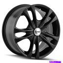 ホイール 4本セット Touren 3222 TR22 17x7 5x105/5x114.3 40ブラックホイール(4)72.62 17