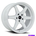 ホイール 4本セット VORS TR37 18x8.5/18x9.5 5x114.3 35/35ホワイトホイール(4)73.1 18