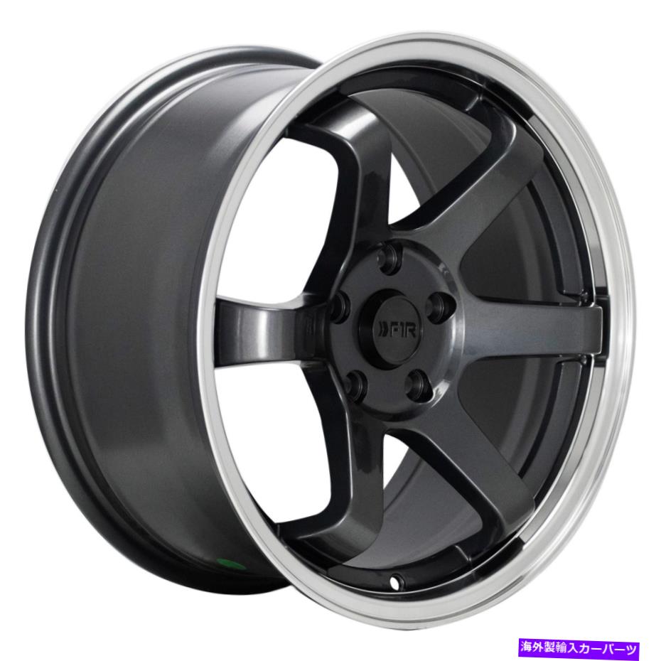 F1R F106 17x8 5x114.3 35 Gunmetal Wheels(4) 17" inch Rimsカテゴリホイール　4本セット状態新品メーカー車種発送詳細全国一律 送料無料 （※北海道、沖縄、離島は省く）商品詳細輸入商品の為、英語表記となります。Condition: NewBrand: F1RManufacturer Warranty: 1 YearManufacturer Part Number: F106178GMP35《ご注文前にご確認ください》■海外輸入品の為、NC・NRでお願い致します。■取り付け説明書は基本的に付属しておりません。お取付に関しましては専門の業者様とご相談お願いいたします。■通常2〜4週間でのお届けを予定をしておりますが、天候、通関、国際事情により輸送便の遅延が発生する可能性や、仕入・輸送費高騰や通関診査追加等による価格のご相談の可能性もございますことご了承いただいております。■海外メーカーの注文状況次第では在庫切れの場合もございます。その場合は弊社都合にてキャンセルとなります。■配送遅延、商品違い等によってお客様に追加料金が発生した場合や取付け時に必要な加工費や追加部品等の、商品代金以外の弊社へのご請求には一切応じかねます。■弊社は海外パーツの輸入販売業のため、製品のお取り付けや加工についてのサポートは行っておりません。専門店様と解決をお願いしております。■大型商品に関しましては、配送会社の規定により個人宅への配送が困難な場合がございます。その場合は、会社や倉庫、最寄りの営業所での受け取りをお願いする場合がございます。■輸入消費税が追加課税される場合もございます。その場合はお客様側で輸入業者へ輸入消費税のお支払いのご負担をお願いする場合がございます。■商品説明文中に英語にて”保証”関する記載があっても適応はされませんのでご了承ください。■海外倉庫から到着した製品を、再度国内で検品を行い、日本郵便または佐川急便にて発送となります。■初期不良の場合は商品到着後7日以内にご連絡下さいませ。■輸入商品のためイメージ違いやご注文間違い当のお客様都合ご返品はお断りをさせていただいておりますが、弊社条件を満たしている場合はご購入金額の30％の手数料を頂いた場合に限りご返品をお受けできる場合もございます。(ご注文と同時に商品のお取り寄せが開始するため)（30％の内訳は、海外返送費用・関税・消費全負担分となります）■USパーツの輸入代行も行っておりますので、ショップに掲載されていない商品でもお探しする事が可能です。お気軽にお問い合わせ下さいませ。[輸入お取り寄せ品においてのご返品制度・保証制度等、弊社販売条件ページに詳細の記載がございますのでご覧くださいませ]&nbsp;