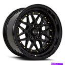 ホイール　4本セット VORS VR7 15x9 4x108 0ブラックホイール（4）73.1 15 