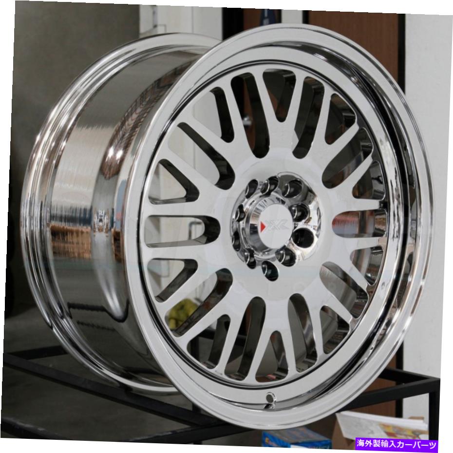 ホイール　4本セット xxr 531 17x8 4x100/4x114.3 25プラチナホイール（4）73.1 17 