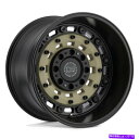 ホイール 4本セット ブラックサイアーセナル17x8 6x130 38ブラックホイールの砂(4)84.1 17
