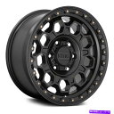 ホイール 4本セット KMC KM545トレック17x9 5x5/5x127 -12サテンブラックホイール(4)71.5 17