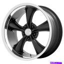 ホイール 4本セット American Racing VN338 Boss TT 18x9.5 5x4.75/5x120.65 -4テクスチャブラックホイール(4) American Racing VN338 Boss TT 18x9.5 5x4.75/5x120.65 -4 Textured Black Wheels(4)(2)