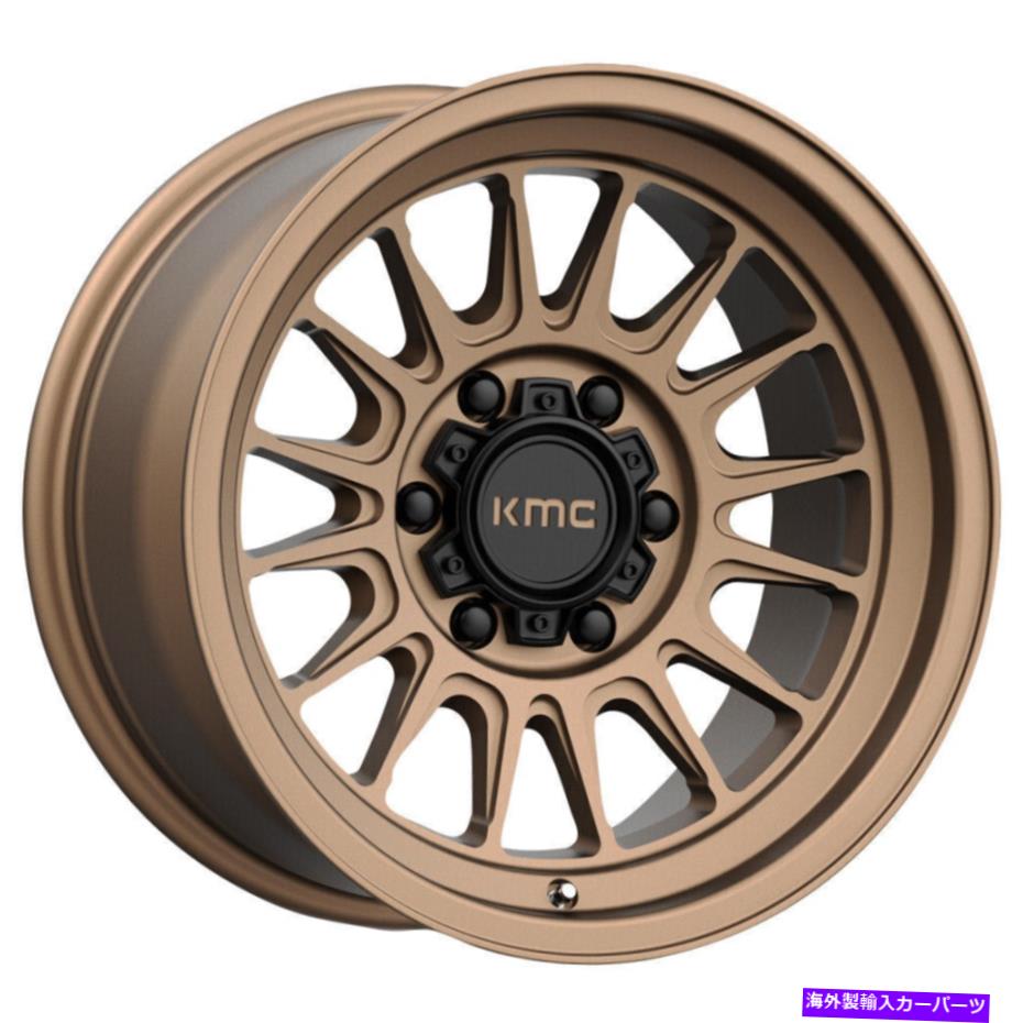 ホイール　4本セット KMC KM724インパクトOL 17x8.5 6x5.5/6x139.7 0ブロンズホイール（4）106.1 17 