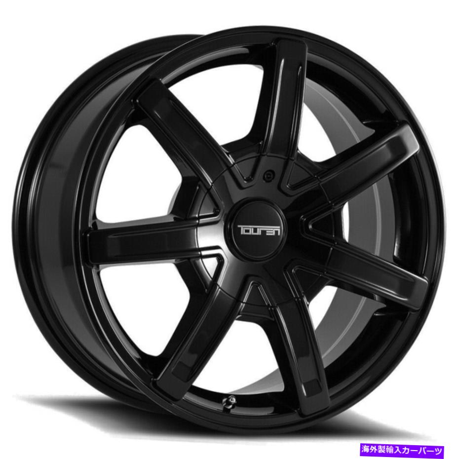 ホイール　4本セット Touren 3265 TR65 18x8 6x120/6x132 30ブラックホイール（4）74.5 18インチのリム Touren 3265 TR65 18x8 6x120/6x132 30 Black Wheels(4) 74.5 18