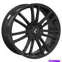 ホイール 4本セット Kraze 183 Spectra 20x8.5 5x108/5x114.3 38グロスブラックホイール(4)72.62 20