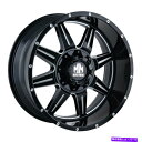 ホイール　4本セット Mayhem 8100 Monstir 17x9 6x135/6x5.5 -12 Gloss Black Milled Wheels（4）106 17 