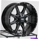 ホイール 4本セット Moto Metal Mo970 18x9 5x5.5/5x139.7/5x150 18ブラックミルホイール(4)110.1 18
