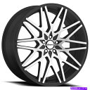 ホイール 4本セット シフトH32フォーミュラ22x9 5x114.3 38ブラックマシンホイール(4)73.1 22